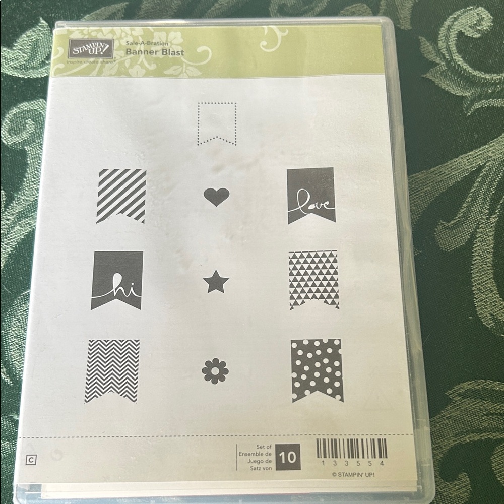 Stampin' Up! Banner Blast Stamp Set NEW mini banners